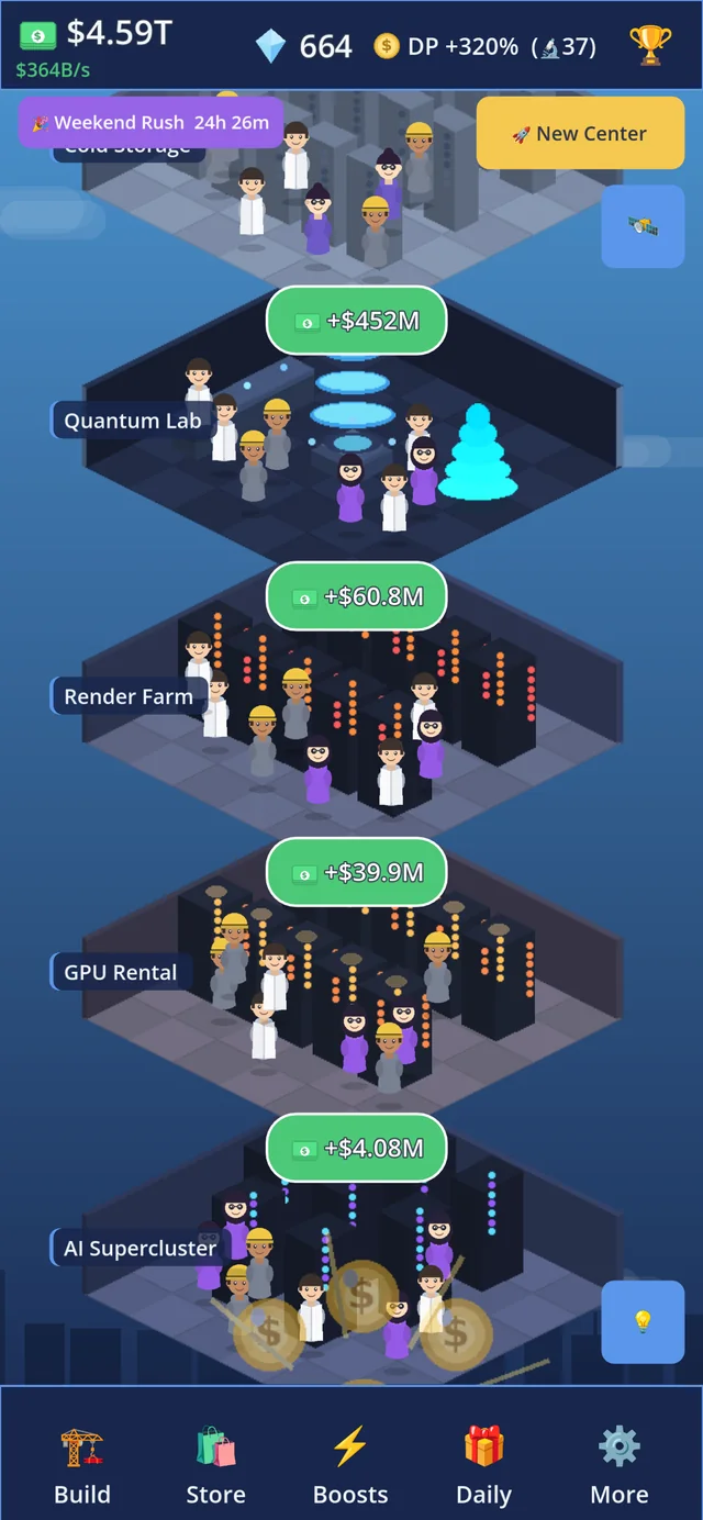 Your data-center tower, floor by floor
