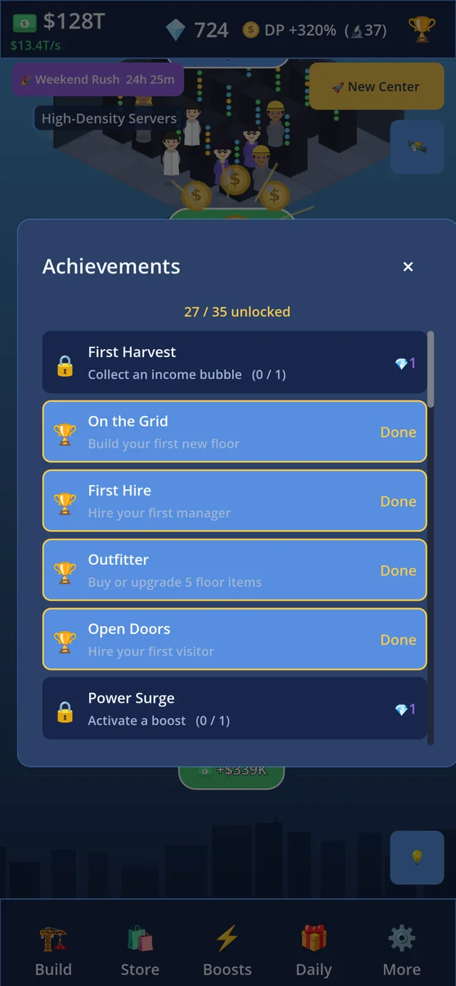 Achievements